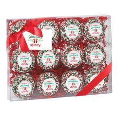 Elegant Chocolate Covered Oreo Gift Box / 12 Pack