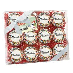 Elegant Chocolate Covered Oreo Gift Box / 12 Pack