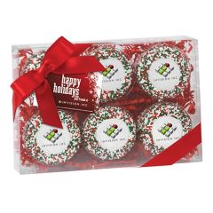 Elegant Chocolate Covered Oreo Gift Box / 6 Pack