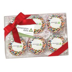 Elegant Chocolate Covered Oreo Gift Box / 6 Pack