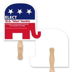 Elephant Shape Hand Fan