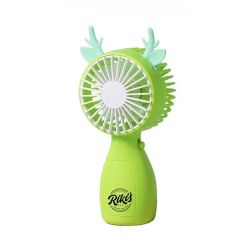 Elk-Themed Electric Handheld Mini Fan