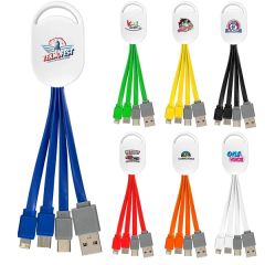 Ellipse 3-In-1 Dual Input Charging Cable