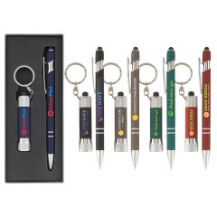 Ellipse & Chroma Softy - Colorjet - Metal Pen & Flashlight