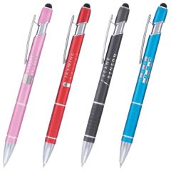 Ellipse Stylus - Laser Engraved - Metal Pen