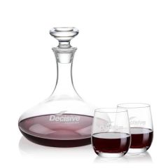 Elliston Decanter & Salem Stemless Wine Set