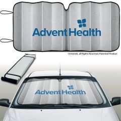 Eluminator Accordion Fold Shade - Silver