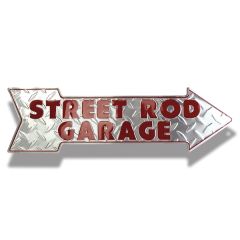 Embossed Aluminum Arrow Signs