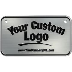 Embossed Aluminum Motorcycle License Plate