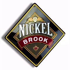 Embossed Aluminum Square Sign 18 Inch X 18 Inch