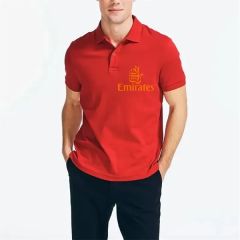 Embroidery Elevated Essentials Cotton Polo Shirt 6.5 Oz