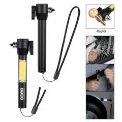 Emergency 4-In-1 Cutter, Hammer, Light, and Magnet