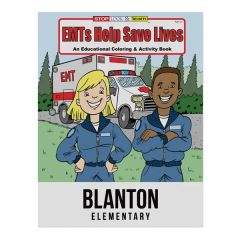 Emt's Help Save Lives Coloring Book