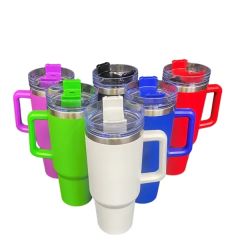 Endura40 40 Oz Double Wall SS Vacuum Mug & Straw Lid