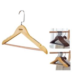 Engraved Wooden Clothes Hanger