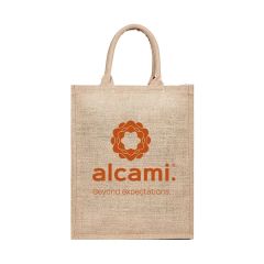Environmentally Laminated Jute Shopping Bag