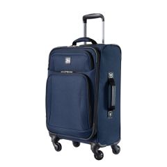 Epic 20-Inch 4 Wheel Expandable Spinner Carry-On - Surf Blue