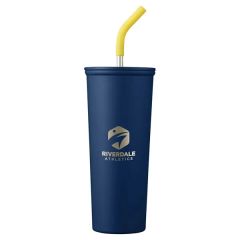 Essex 23 Oz Vacuum Insulated Stainless Steel Tumbler With
