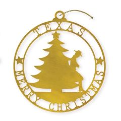 Etched Custom Ornament