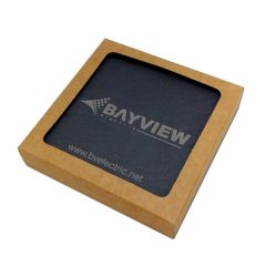 Etched Set Of 2 Slate Coasters