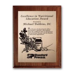 Etch/Oxidized Plaq - Walnut Cove Edge