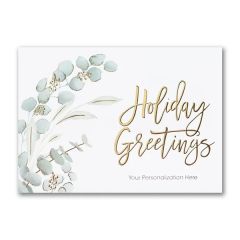 Eucalyptus Decor - Holiday Greeting Card