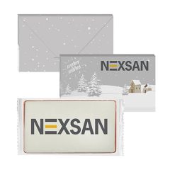 Executive Custom Belgian Chocolate Bar - 1 Oz