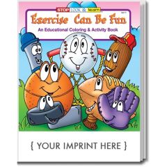 Exercise Can Be Fun Coloring And Activity Book