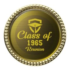 Express Decorative Border Lapel Pin, 1 Inch