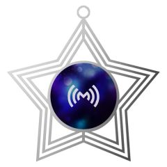 Express Vibraprint 3D Star Holiday Ornament