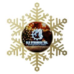 Express Vibraprint Snowflake Holiday Ornament