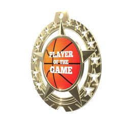 Express Vibraprint Star Insert Medal