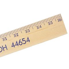 Extra Strength Yardsticks-Clear Lacquer Finish