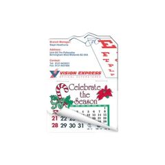Eye Exam Shape Calendar Pad Magnets With Tear Away Calendar
