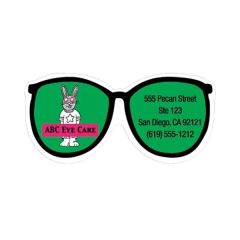 Eye Glasses Stock Shape Vinyl Magnet - 20 MIL