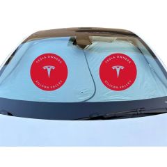 Fabric Patented Nt Sunshade - X-Tall Pivot Tesla Style Ev