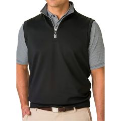 Fairway & Greene Men's Tech Solid 1/4 Zip Vest