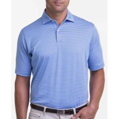 Fairway & Greene Men's USA Owens Stripe Tech Jersey Polo