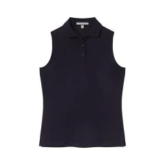 Fairway and Greene Women's Diana Sleeveless Pique Polo