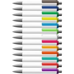 Fashion K Transparent Si Plunger-Action Pen