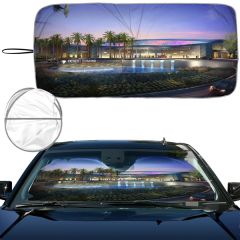 Fcb Full Bleed Econo-Line Single Fabric Sunshade