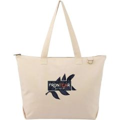 Feed Zippered Tote