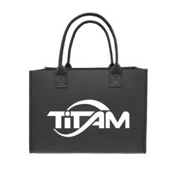 Felt Tote Bag11.8 Inch W X 9.8 Inch H X 4.7 Inch T