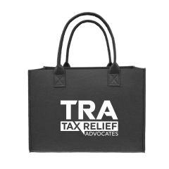 Felt Tote Bag13.8 Inch W X 9.8 Inch H X 5.9 Inch T