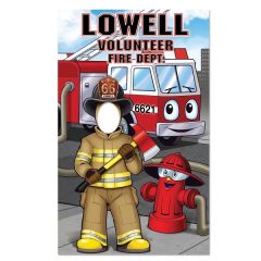 Fire Department Photo Prop