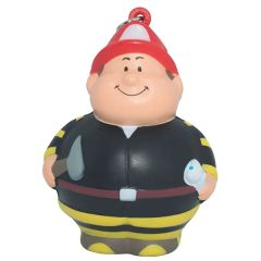 Fireman Bert Stress Reliever Keychain