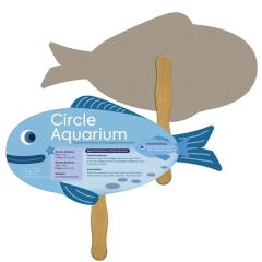 Fish Recycled Hand Fan