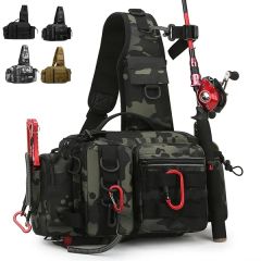 Fishing Hunting Tackle Bag Fanny Pack Waterproof Waist