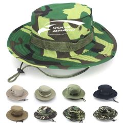 Fishing Safari Bucket Hat Camouflage Tactical Cap
