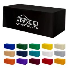 Fitted 4-Sided Table Cover For 8 Standard Table